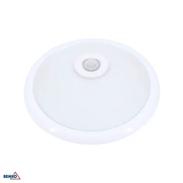 C38-ST75-240G-PIR PLAFONJERA 2X40W E27 "TAZAN" SENZOR STAKLO