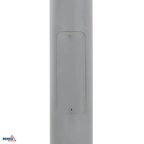 C84-SSO-S3M-160-060-DG RASVJETNI STUP SKLOPNI 3M 160X160MM FI 60MM SIVI