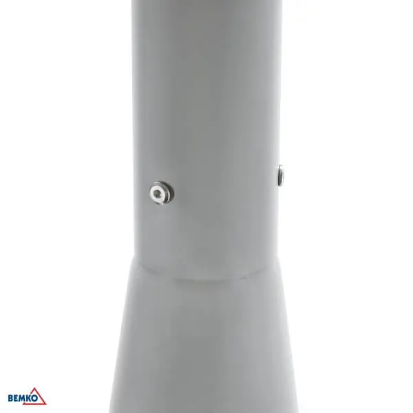 C84-SSO-S3M-160-060-DG RASVJETNI STUP SKLOPNI 3M 160X160MM FI 60MM SIVI