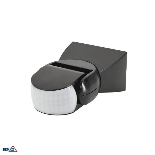 B50-SES15BL SENZOR POKRETA 1200W 180* CRNI IP65 L=12m