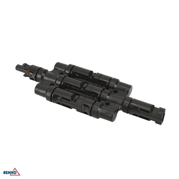 SOLARNI RAZDJELNIK TIP MC4 TROSTRUKI 1000V DC +/- SA PINOVIMA