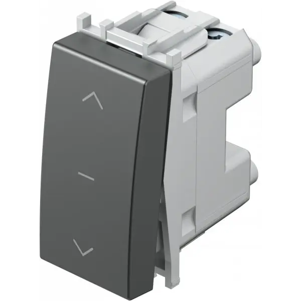 SM41ATNT10-B TEM TIPKALO ZA ROLETU 1-0-2 1M ANTRACIT MODUL