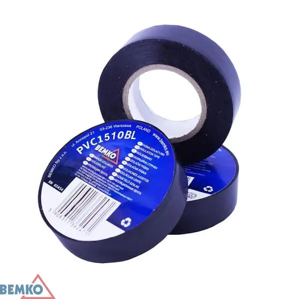 E30-PVC1510BL TRAKA IZOLIR 15x10m CRNA/BLACK