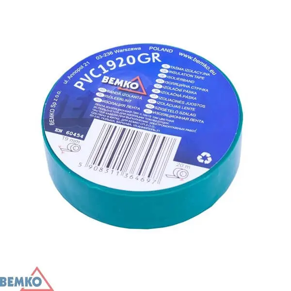 TRAKA IZOLIR 19x20m ZELENA/GREEN
