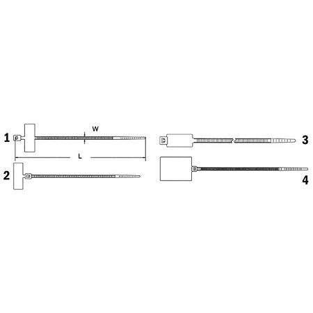 HA262844 VEZICA 110X2,5 SA PLOČICOM 25X8
