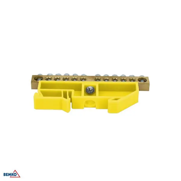 A18-TBI-8X12-12P-ZO SABIRNIČKI BLOK 63A DIN N ŽUTI 8X6.0MM