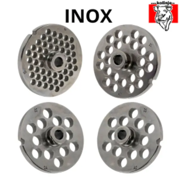 REZNA PLOČA br. 32 - 3 rupe - INOX