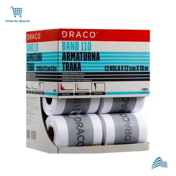 500187 Draco Band 110 12cm x 10m elasticna traka za armiranje hidroizolacije