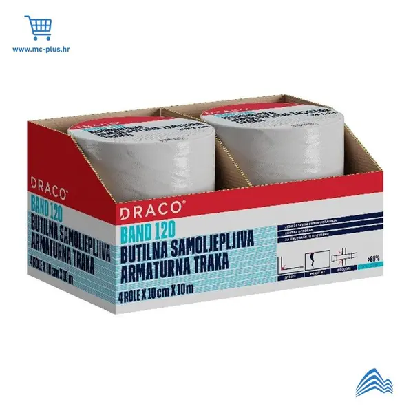 500188 Draco Band 120 10cmx10m brtvlj. spojeva oko prozora i vrata, pukotina i prodora