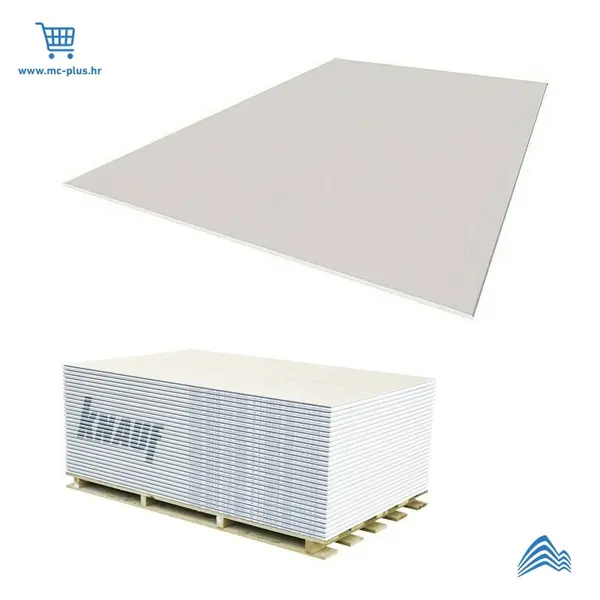 00167678 Knauf ploča GKB 12,5/1250x2000 HRAK A13 140m2/pal, bijela ploča