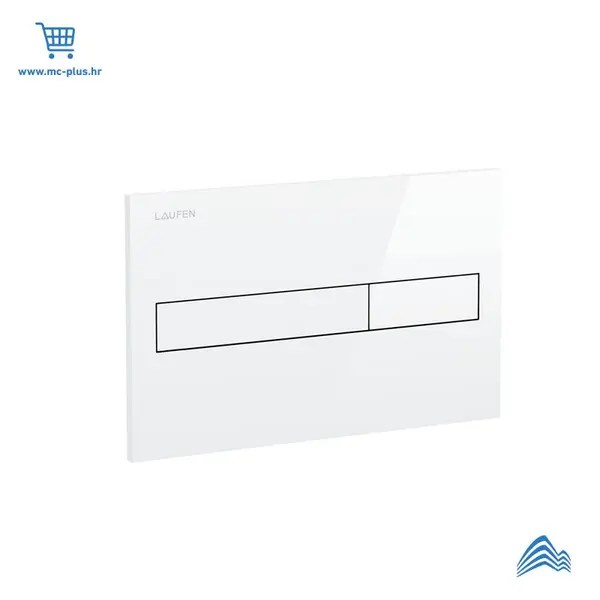 H8956610000001 Laufen tipka dvokoličinska AW1 bijela H8956610000001