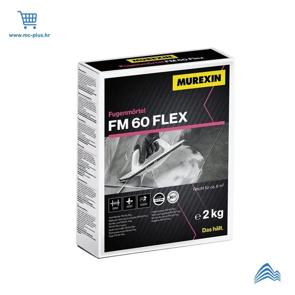 62147 Murexin fug masa Premium antracit 2kg FM60 flex kom