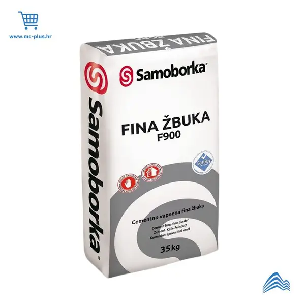 01105610* Samoborka fina žbuka F-900 35/1 1.400,00kg/pal vr