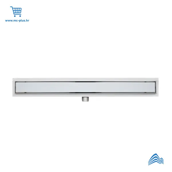 KAN600PNA-A Armal Basic tuš kanalica 60 cm inox puna - inox, 60x7 cm, FI40/50, 35 L/min
