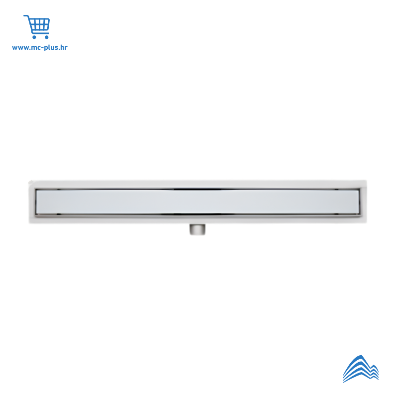 KAN600PNA-A Armal Basic tuš kanalica 60 cm inox puna - inox, 60x7 cm, FI40/50, 35 L/min