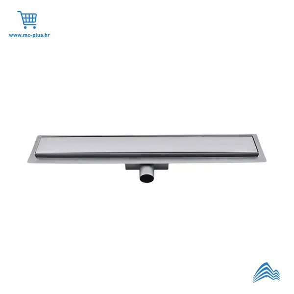 KAN700GM Armal basic tuš kanalica 70 cm gun metal inox puna - inox, 70x7 cm, FI40/50, 35
