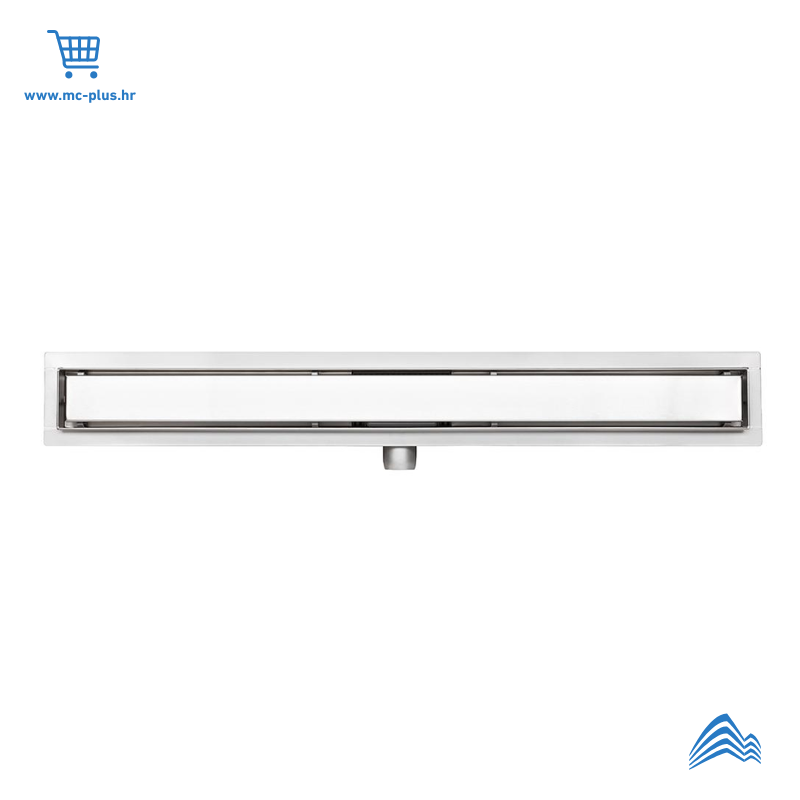 KAN800PNA-A Armal basic tuš kanalica 80 cm inox puna  - inox, 80x7 cm, FI40/50, 35 L/min
