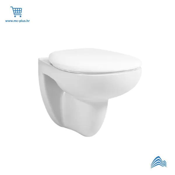 MOWHBIR Armal Moon wc školjka viseća rimless bez sjedala bijela 525x365x410 mm MOWHBIR
