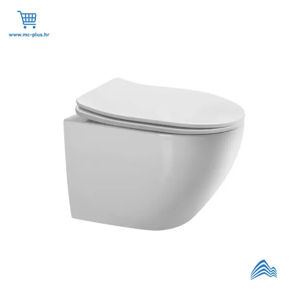 SORI10CBIF Armal Orion compact wc školjka viseća rimless sa sjedalom quickrelase bijela