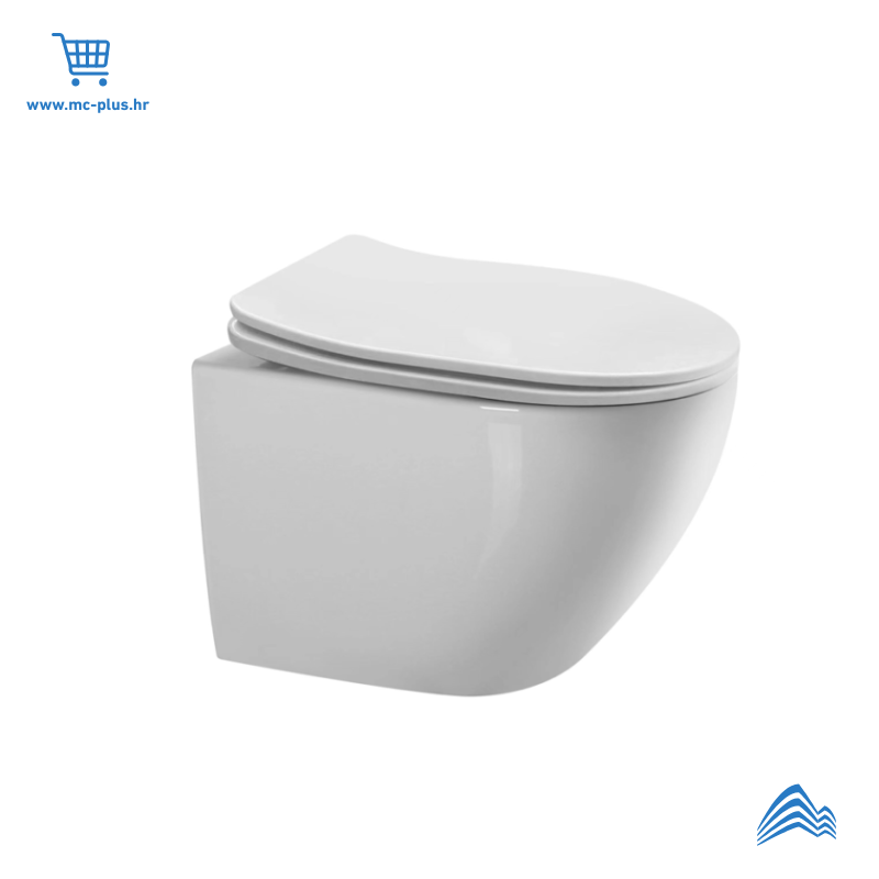 SORI10CBIF Armal Orion compact wc školjka viseća rimless sa sjedalom quickrelase bijela