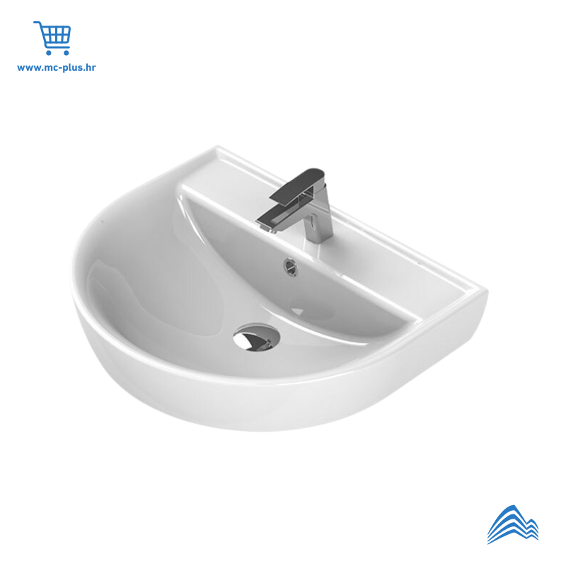 A-RIVER45 Armal River umivaonik 45X35 bijeli; 45X35 003100-u A-RIVER45