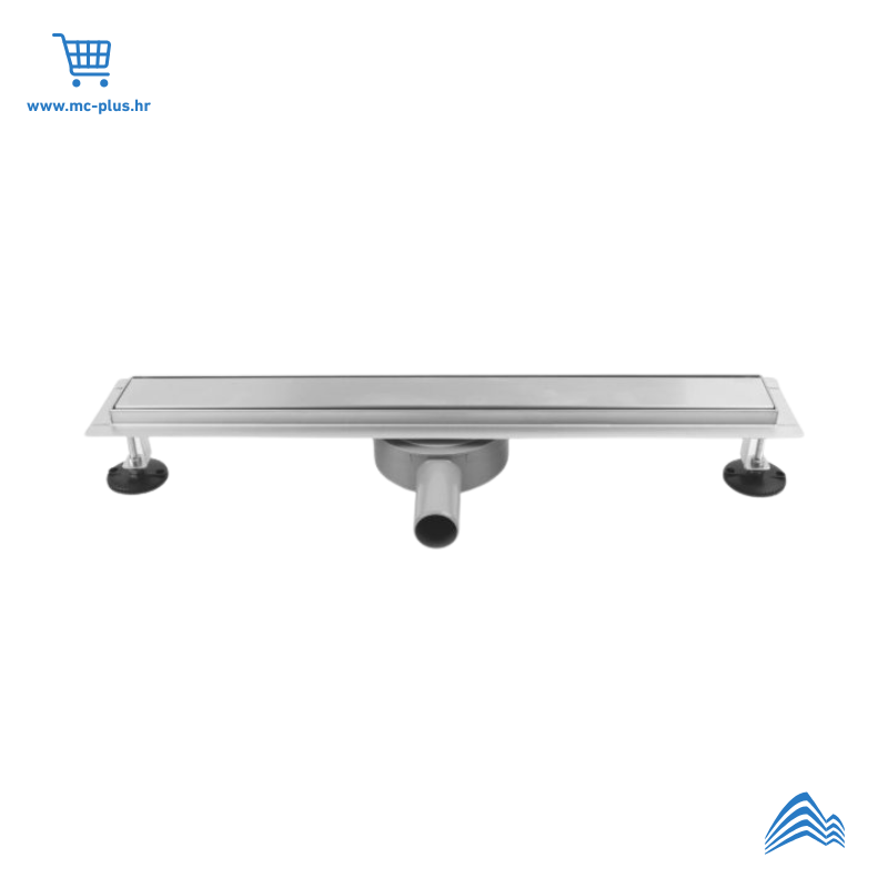 KANROIN60 Armal roto tuš kanalica 600mm s inox rešetkom 2u1 (puna i za pločicu),