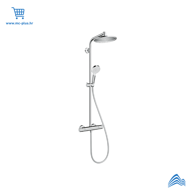 27267000 HG 27267000 Crometta S Showerpipe tuš sustav 240 1 mlaz s termostatom