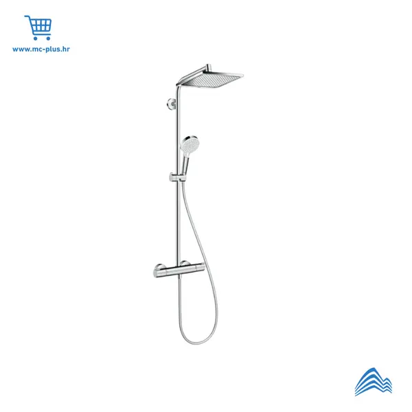27271000 HG crometta E 240 showerpipe chrome 27271000