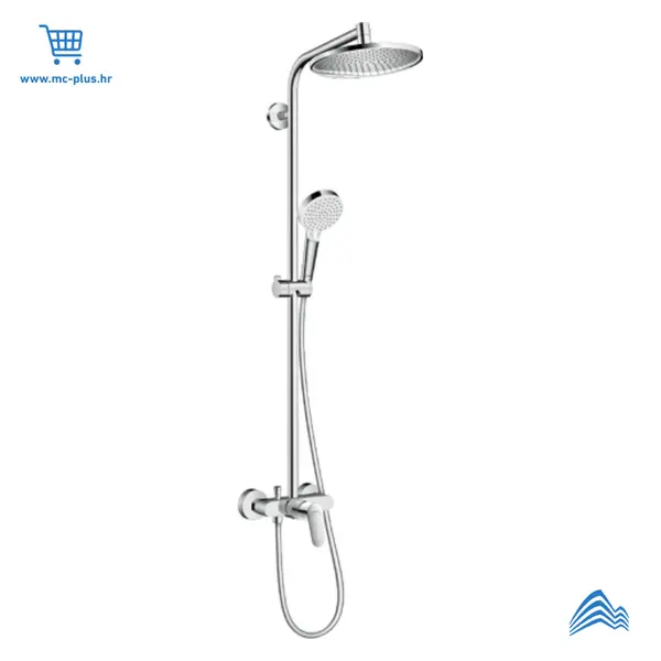 27269000 HG Crometta S Showerpipe tuš sustav 240 1 mlaz s jednoručnom mješ. 27269000