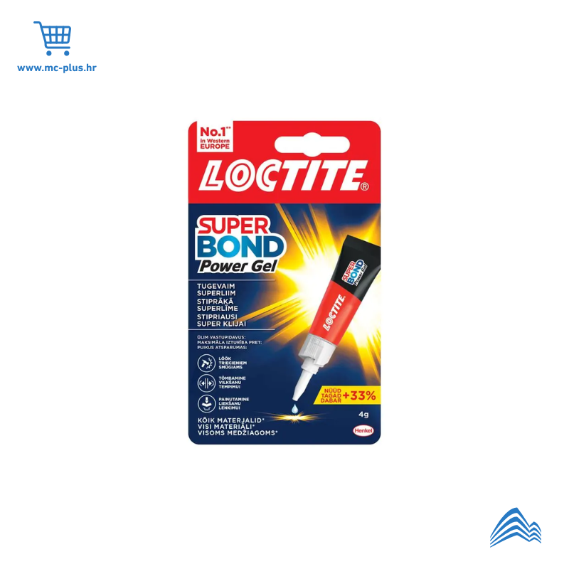 2955206 Loctite SuperBond power gel 4g