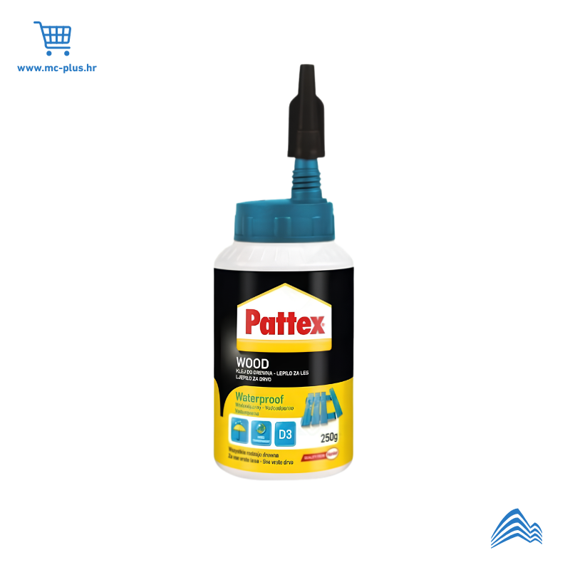 1438873 Pattex wood waterproof 250g