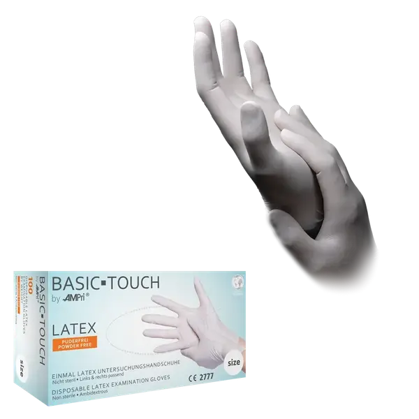 Rukavice Basic Touch latex BP 100/1- 01033