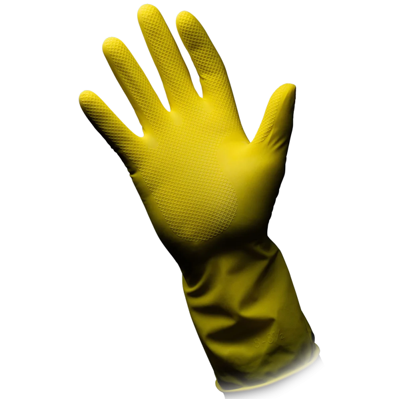 01152-XL Rukavice Clean Comfort latex žute XL