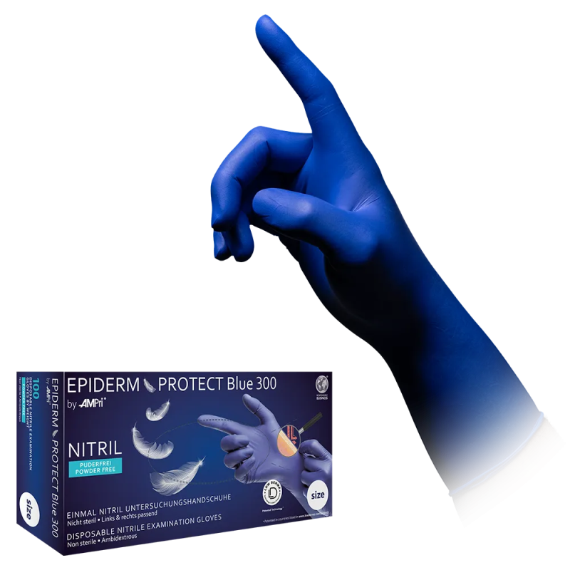 01164-L Rukavice Epiderm Protect nitril 300 L