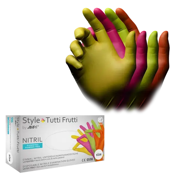 01175-XS Rukavice Style Tuttifrutti nitril 96/1 XS