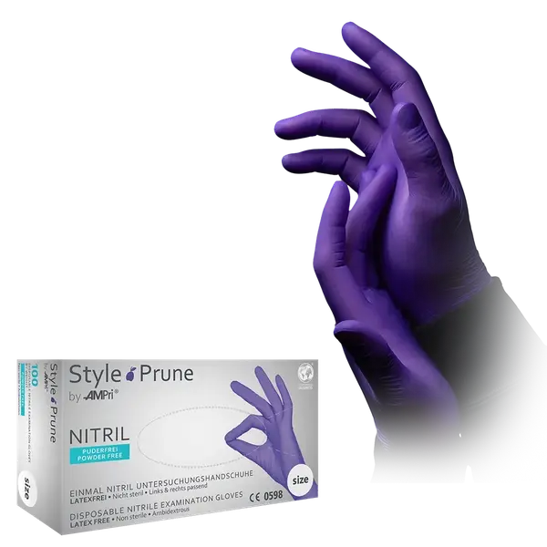 01179-XS Rukavice Style Prune nitril 100/1 XS