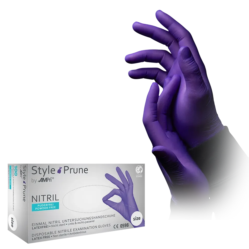 01179-XS Rukavice Style Prune nitril 100/1 XS