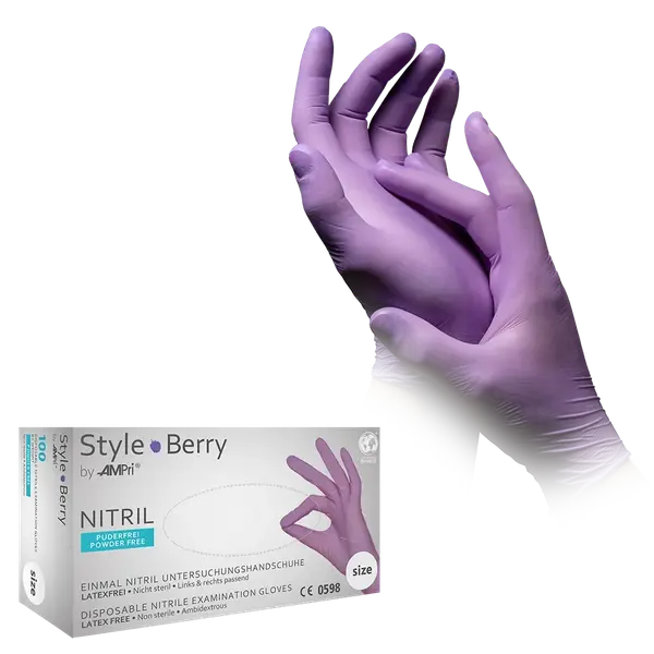 01184-XS Rukavice Style Berry nitril 100/1 XS