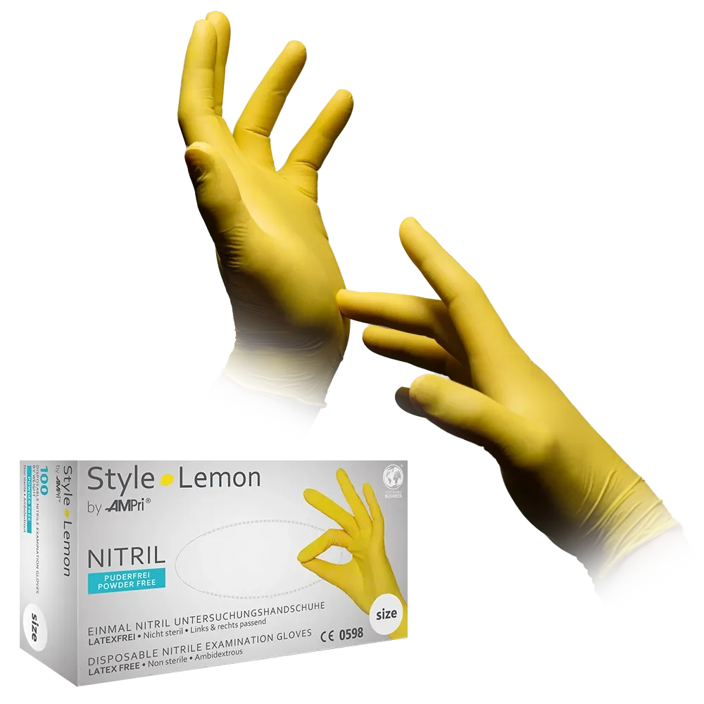 01189-XS Rukavice Style Lemon nitril 100/1 XS