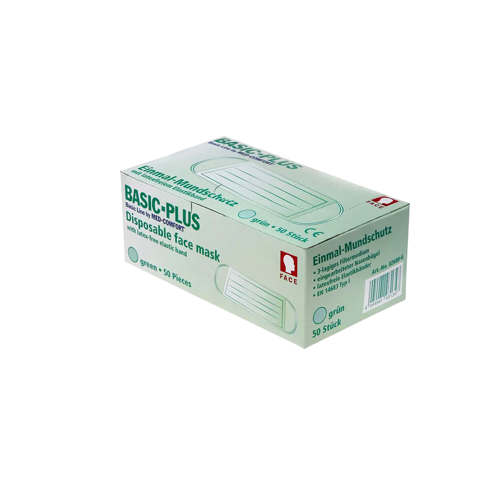 02600-W Maske Basic Plus 3-slojne Tip II bijele