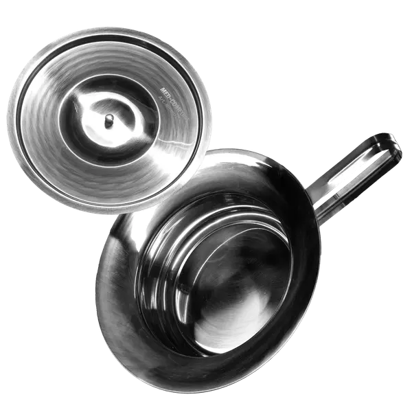 09268 Noćna posuda s poklopcem inox 2 L