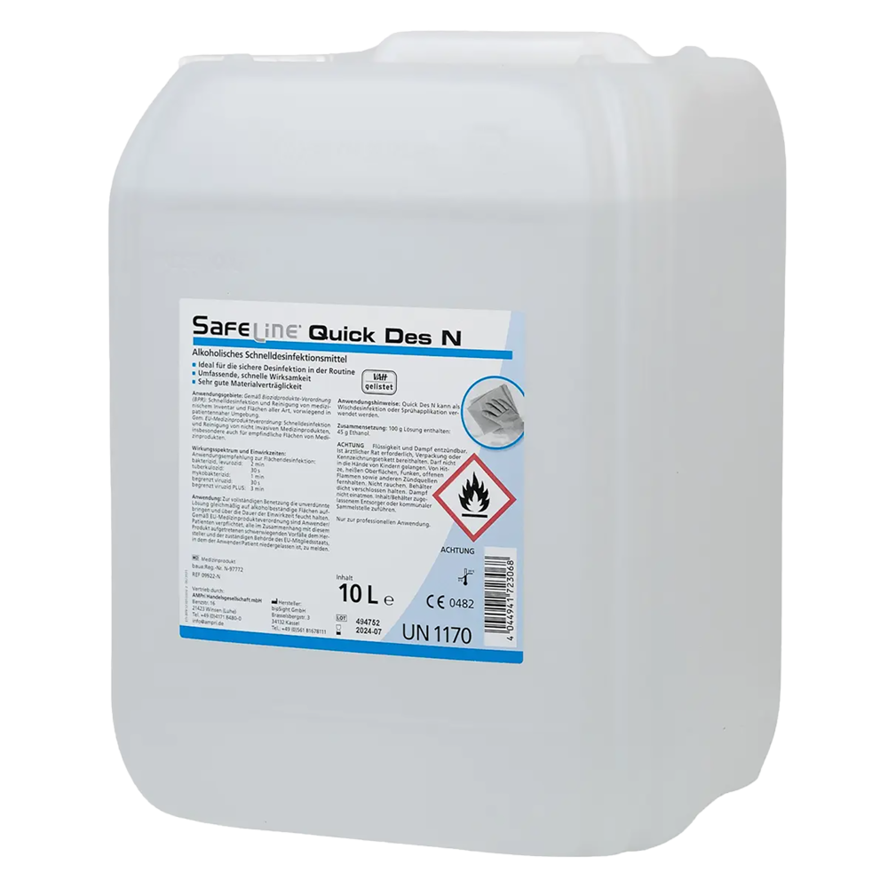 09922 Safeline quick desinfection 10 l