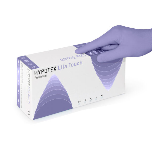 Rukavice Hypotex Lila lateks 100/1- 14-004