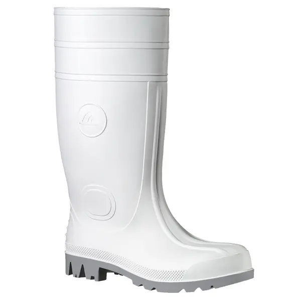 35472-44 Čizme "WHITEMASTER "pvc bijele 44