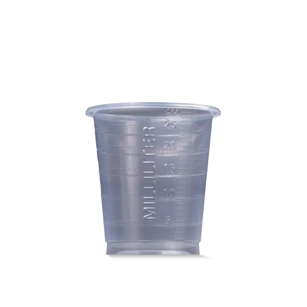 L-09170-T MC Čašica za lijekove 30 mL transparentna