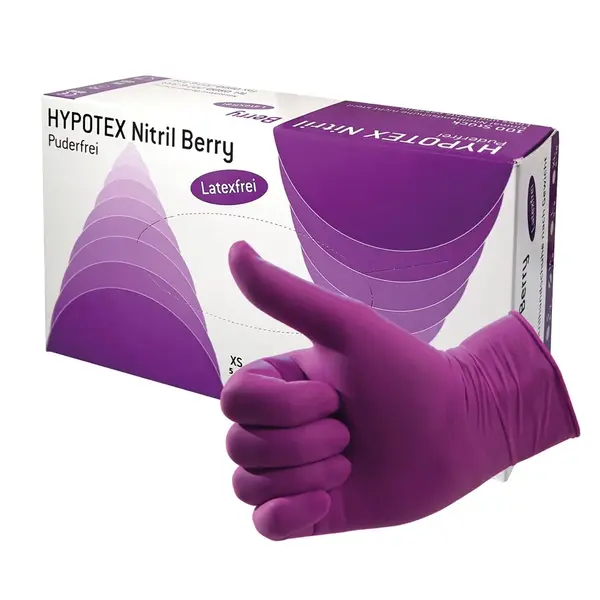 Rukavice Hypotex Berry nitril 100/1- 98-084
