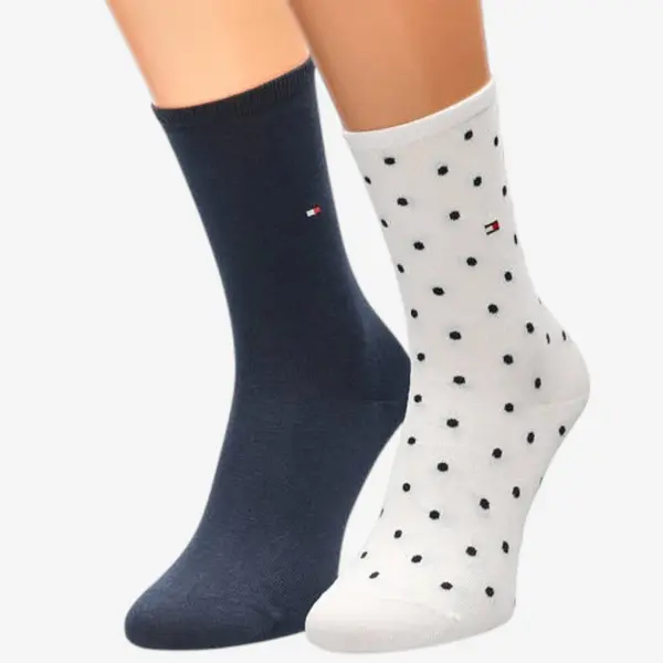 100001493-002 Tommy Hilfiger ženske čarape Women Sock Dot 2P off white