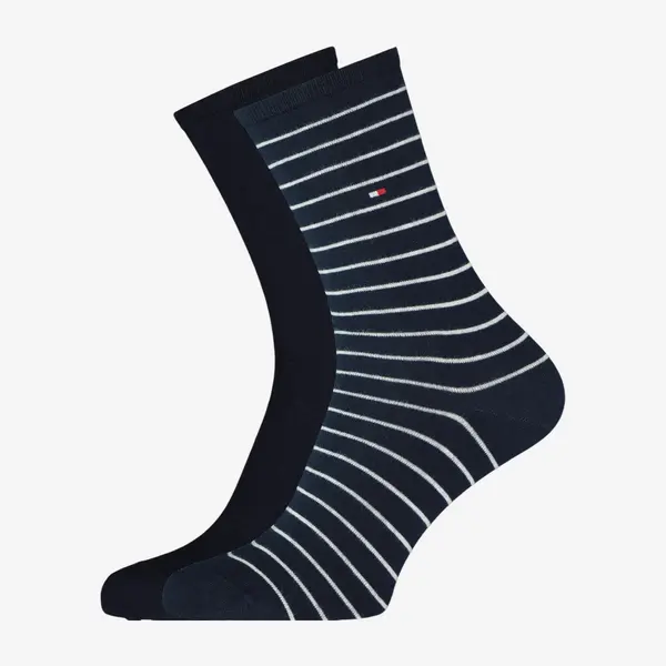 100001494-003 Tommy Hilfiger ženske čarape  Stripe 2P stripe midnight blue
