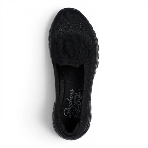 100697-BBK Crne ženske slip-on cipele Graceful View Find – Skechers