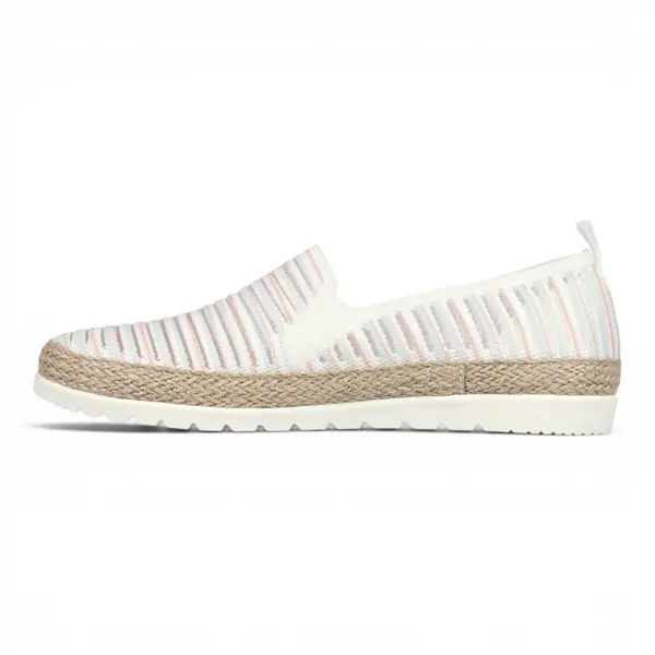 113980-WMLT Ženske slip-on Flexpadrille 3.0 espadrile bijele Skechers